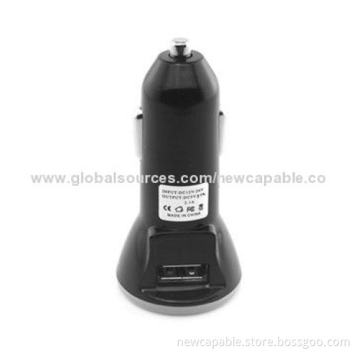 Car Charger with LED Light, 2.1A Output